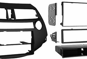 Metra - Dash Kit for Select 2008-2015 Honda Accord Accord DIN DDIN - Black