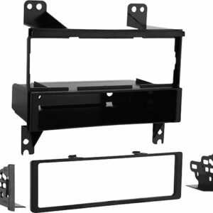 Metra - Dash Kit for Select 2007-2010 Hyundai Elantra DIN - Black