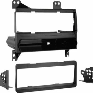 Metra - Dash Kit for Select 2007-2010 Hyundai Elantra DIN - Black