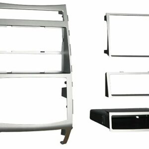 Metra - Dash Kit for Select 2007-2013 Hyundai Veracruz DIN DDIN - Silver