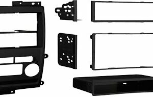 Metra - Dash Kit for Select 2009-2012 Nissan Frontier Xterra DIN DDIN - Black