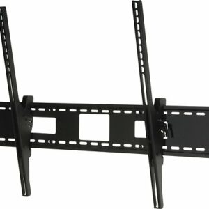 Peerless-AV - SmartMount Tilt Display Wall Mount For Most 60" - 98" Flat Panel Displays - Semi-gloss Black