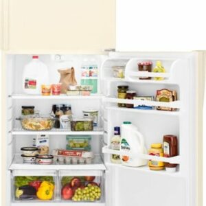 Whirlpool - 14.3 Cu. Ft. Top-Freezer Refrigerator - Biscuit