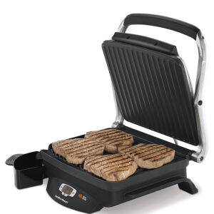 Hamilton Beach - Steak Lover's Indoor Grill - Black