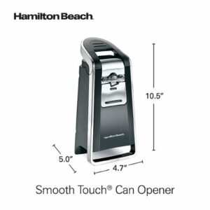 Hamilton Beach - Smooth Touch Electric Can Opener - Black