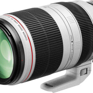 Canon - EF100-400mm F4.5-5.6L IS II USM Telephoto Zoom Lens for EOS DSLR Cameras - White