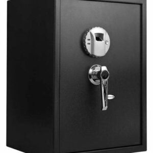 Barska - Large Biometric Safe - Black