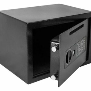 Barska - Compact Keypad Depository Safe - Black