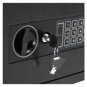 Barska - Compact Keypad Depository Safe - Black