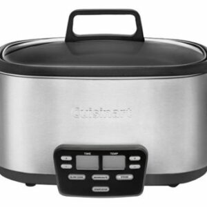 Cuisinart - Cook Central 6-Quart 3-in-1 Multicooker - Stainless Steel