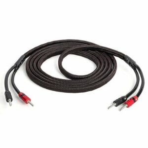 AudioQuest - Rocket 33 12' Pair Full-Range Speaker Cable, Silver Banana Connectors - Red/Black