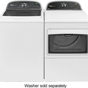 Whirlpool - Cabrio 7.4 Cu. Ft. 9-Cycle Gas Dryer - White