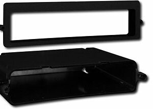 Metra - Dash Kit for Select 1990-1996 Chevrolet Corvette DIN DDIN - Black