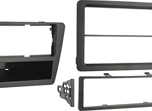 Metra - Dash Kit for Select 2001-2005 Honda Civic DIN DDIN - Black