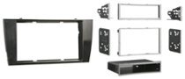 Metra - Dash Kit for Select 2001-2008 Jaguar S-Type DIN DDIN - Black