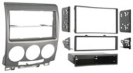 Metra - Dash Kit for Select 2006-2010 Mazda 5 DIN DDIN - Silver