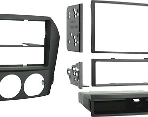 Metra - Dash Kit for Select 2006-2008 Mazda Miata DIN DDIN - Black