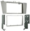 Metra - Dash Kit for Select 2004-2008 Toyota Solara DDIN - Silver