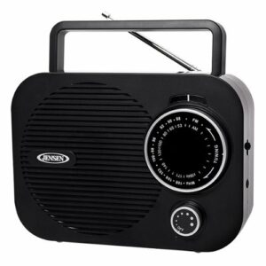 Jensen - AM/FM Radio - Black