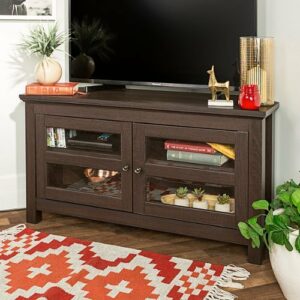 Walker Edison - TV Cabinet for Most TVs Up to 50" - Espresso