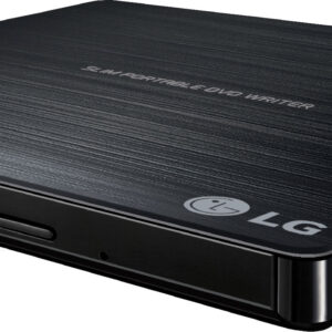 LG - 24x Write/24x Rewrite/24x Read CD - 8x Write DVD External USB 2.0 DVD-Writer Drive - Multi