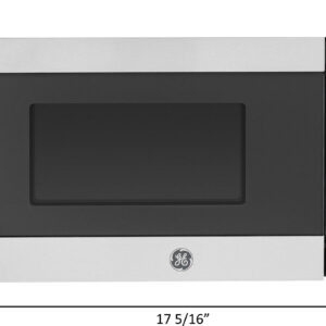 GE - 0.7 Cu. Ft. Compact Microwave - Stainless Steel