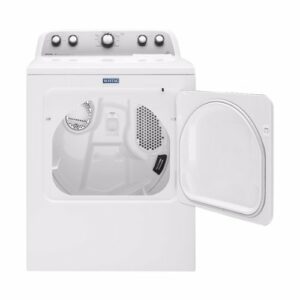 Maytag - 7.0 Cu. Ft. Electric Dryer with Extra-Large Capacity - White