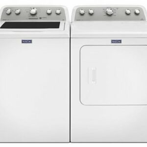 Maytag - 4.3 Cu. Ft. High Efficiency Top Load Washer with Optimal Dispensers - White