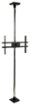 Peerless-AV - Modular Series Tilting Floor-to-Ceiling TV Mount for Most 32" - 60" Flat-Panel TVs - Black