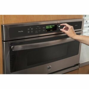 GE Profile - Advantium 27" Built-In Single Electric Wall Oven - Stainless Steel