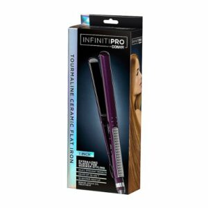 Conair - InfinitiPRO 1" Ceramic Flat Iron - Black