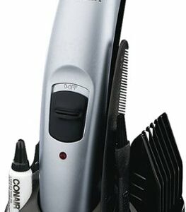 Conair - Conairman All-in-One Brd/Must Trimmer - Rech - Silver