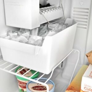 Amana - 14.4 Cu. Ft. Top-Freezer Refrigerator with Dairy Bin - White