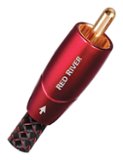 AudioQuest - Red River 6.6' RCA Interconnect Cable - Black/Red