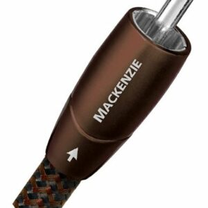 AudioQuest - Mackenzie 6.6' RCA Interconnect Cable - Black/Brown