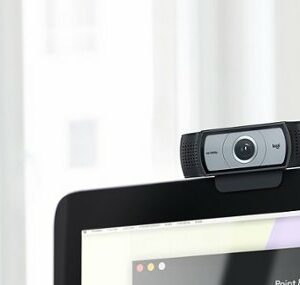 Logitech - C930e Full HD 1080p Business Webcam - Black