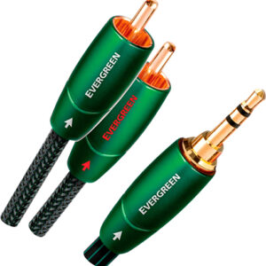 AudioQuest - Evergreen 3.3' Analog Interconnect Cable - Green