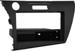 Metra - Dash Kit for Select 2011-2016 Honda CR-Z DIN - Black