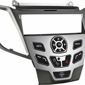 Metra - Dash Kit for Select 2011-2019 Ford Fiesta - Silver