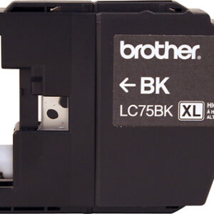 Brother - LC75BK XL High-Yield Ink Cartridge - Black