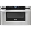 Sharp - 24" 1.2 Cu. Ft. Built-in Microwave Drawer - Stainless Steel