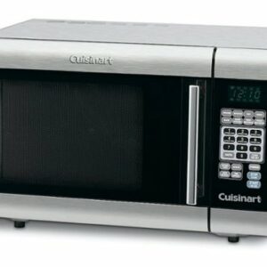 Cuisinart - 1.0 Cu. Ft. Mid-Size Microwave - Stainless Steel