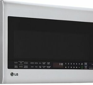 LG - 2.0 Cu. Ft. Over-the-Range Microwave with EasyClean - Stainless Steel