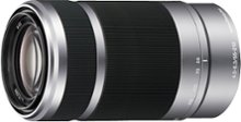 Sony - 55-210mm f/4.5-6.3 Telephoto Lens for Most Alpha E-Mount Cameras - Silver