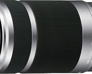 Sony - 55-210mm f/4.5-6.3 Telephoto Lens for Most Alpha E-Mount Cameras - Silver