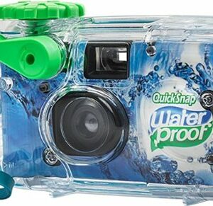 Fujifilm - QuickSnap Disposable Waterproof Film Camera - Blue