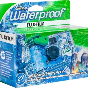 Fujifilm - QuickSnap Disposable Waterproof Film Camera - Blue