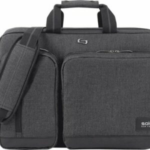 Solo New York - Urban Convertible Laptop Briefcase Backpack for 15.6" Laptop - Gray