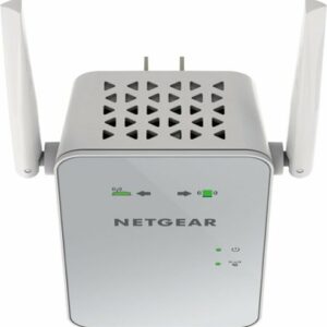 NETGEAR - AC1200 Dual-Band Wi-Fi Range Extender - White