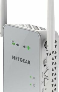 NETGEAR - AC1200 Dual-Band Wi-Fi Range Extender - White